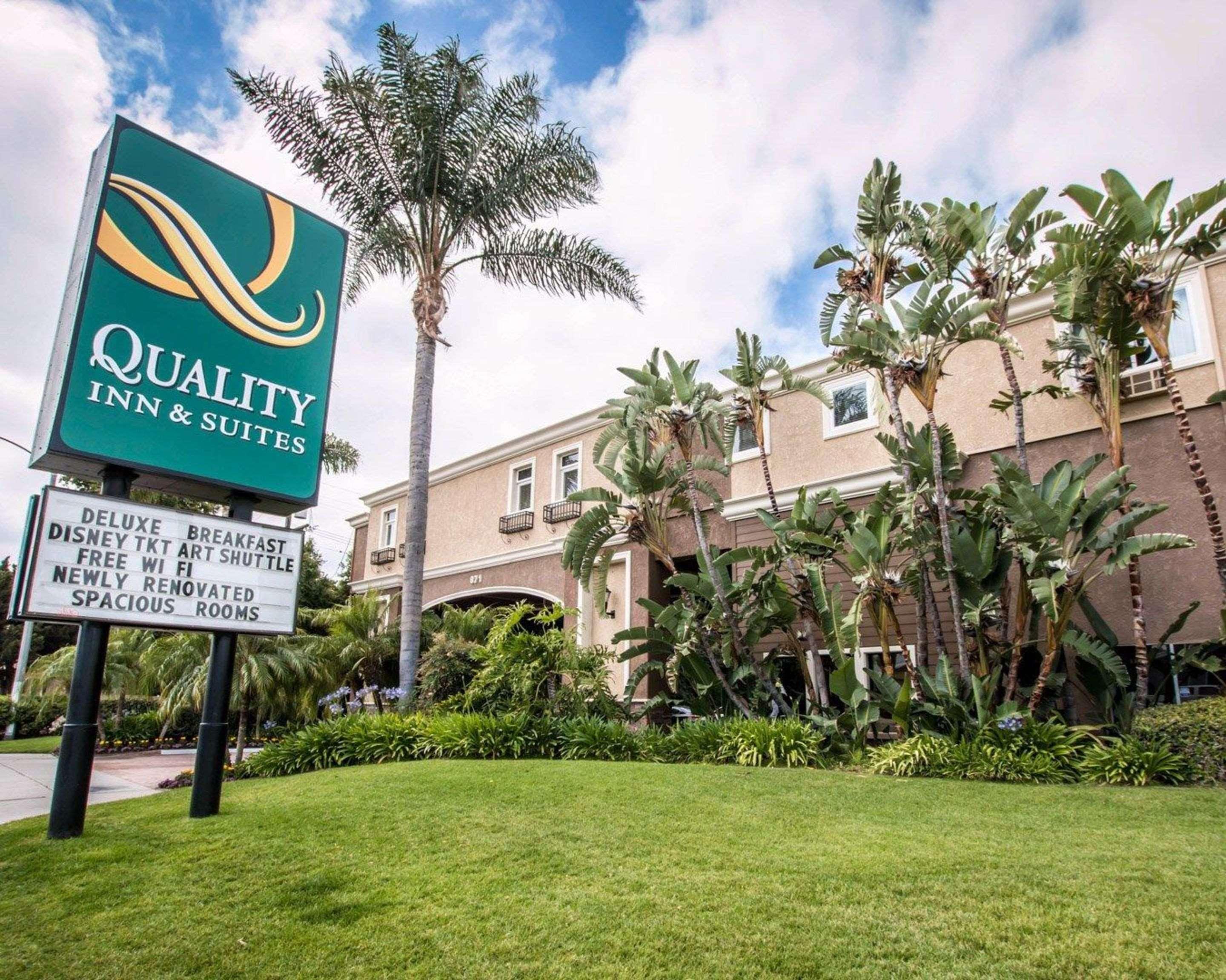 Quality Inn & Suites Anaheim Maingate Exterior foto